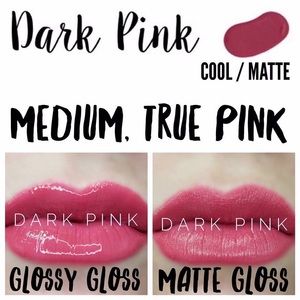 Dark pink LipSense